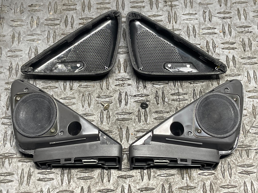 2003-04 Ford Mustang Mach One Mach 460 Door Tweeter Pair 19k Miles 296