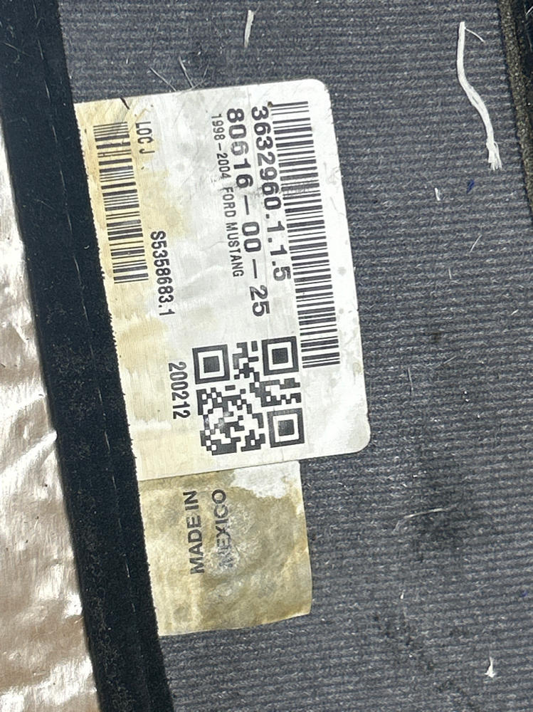 2003-04 Ford Mustang SVT Cobra Aftermarket DashMat Cover 235