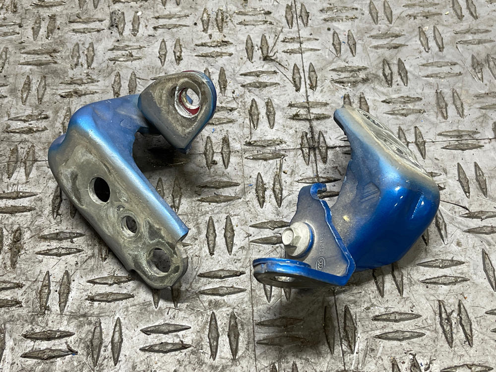 2018-23 Ford Mustang GT Passenger RH Door Hinges Pair- Paint Code E7 301