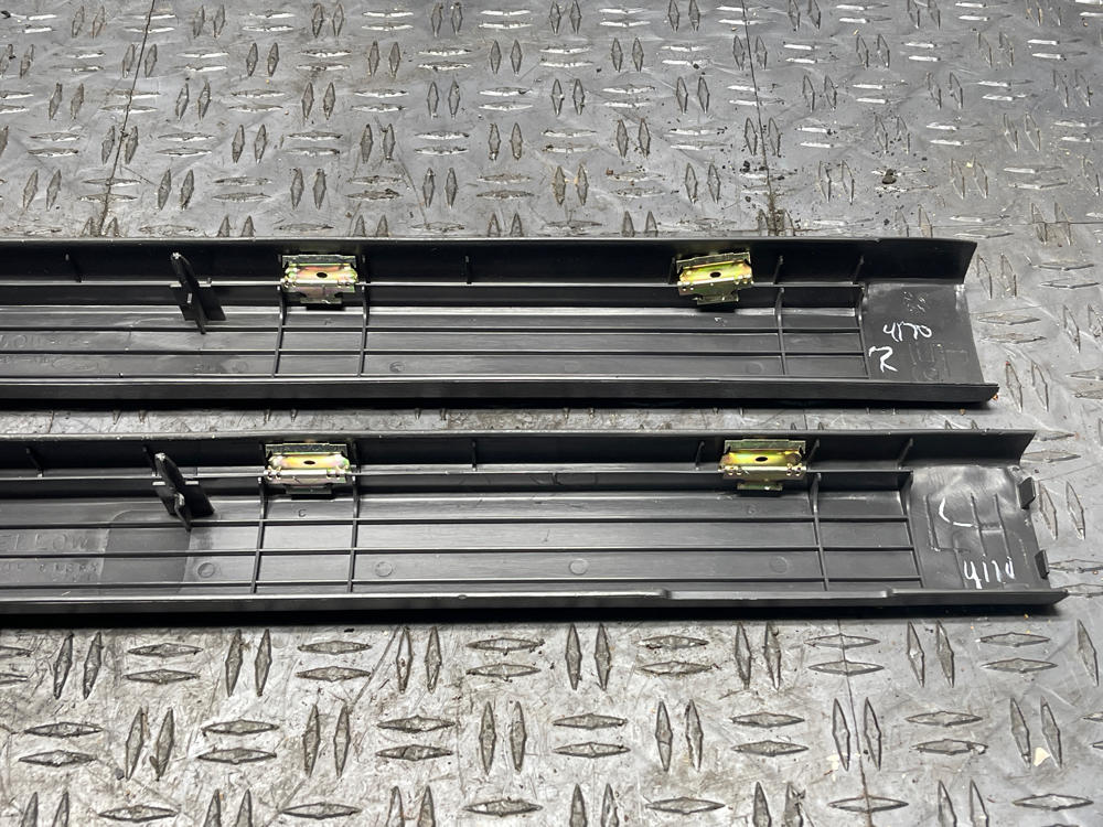 2003-04 Ford Mustang Mach One Inner Door Sills Pair- Dark Charcoal 19k Miles 296
