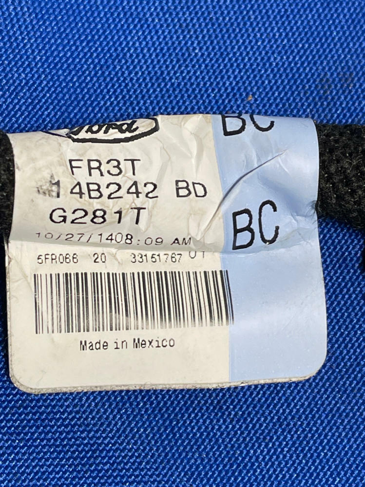 2015-17 Ford Mustang Rear View Mirror Harness Coupe 176