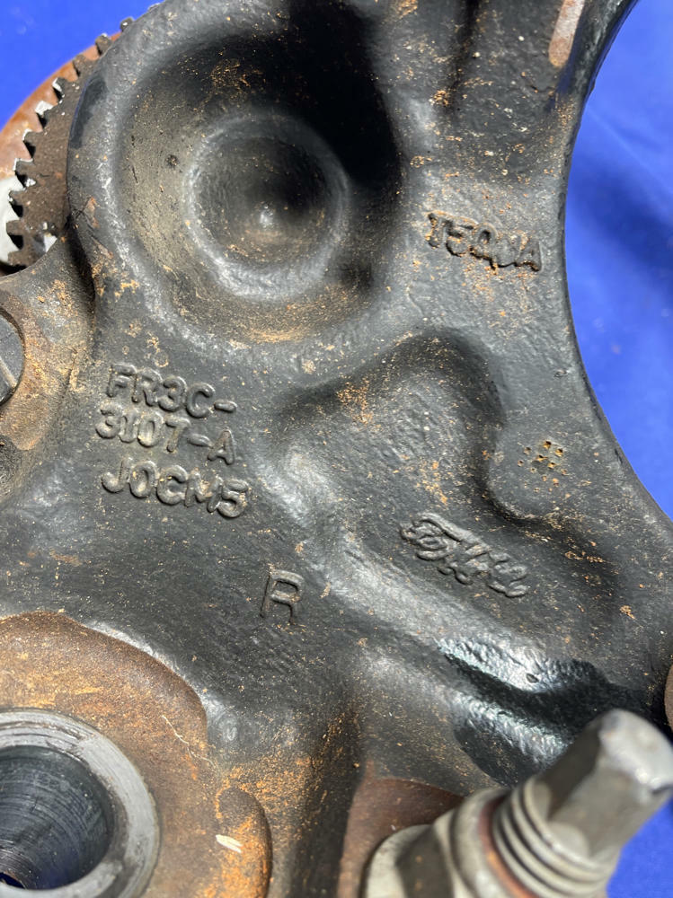 2018-23 Ford Mustang Passenger Side Front RH Spindle 184