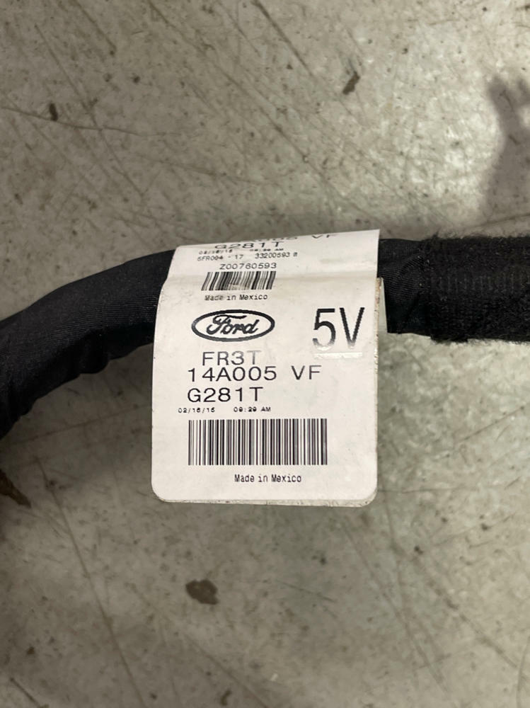 2015-17 Ford Mustang GT Body Harness *DAMAGED* 198