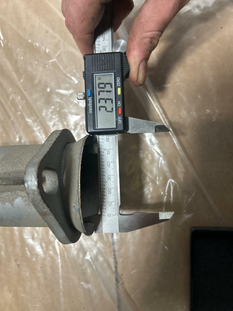 1979-1993 Ford Mustang 2.5" Pro Chamber For Long Tubes NOS
