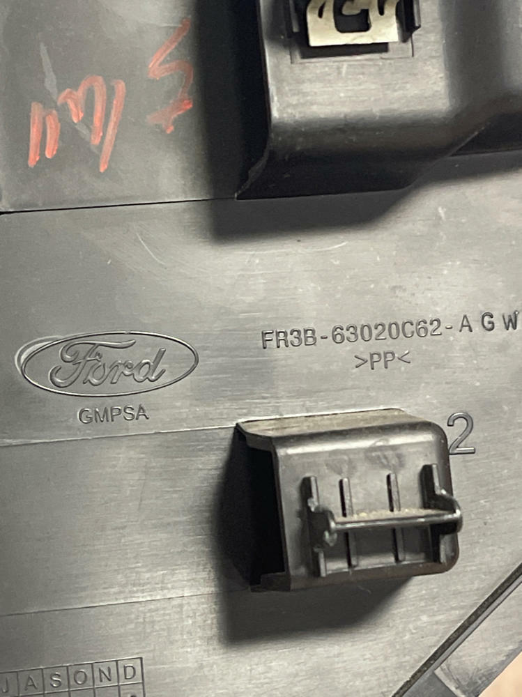 2015-17 Ford Mustang Fuse Box Cover 264