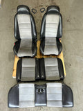 2003-04 Ford Mustang SVT Cobra Coupe Seats Medium Grey Inserts 68k Miles