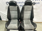 2003-04 Ford Mustang SVT Cobra Coupe Seats Medium Graphite Insert 54k Miles