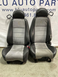 2003-04 Ford Mustang SVT Cobra OEM Front Seat Pair- Med. Graphite, SEE DESC. 283