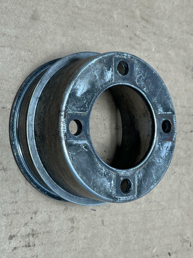1987-93 Ford Mustang LX Crank Pulley for S/C- Chrome'd 209
