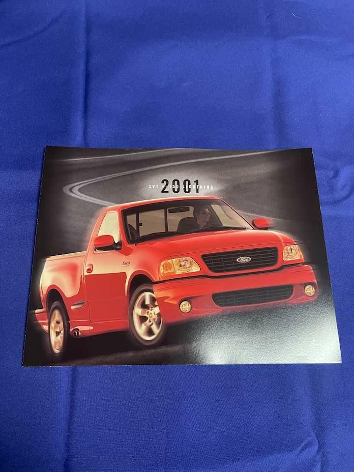 2001 SVT Lightning Dealer Card