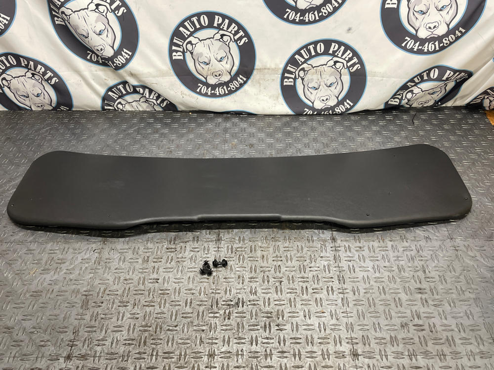 1987-93 Ford Mustang OEM Rear Hatchback Cover Panel- Black, Hard to Find 289