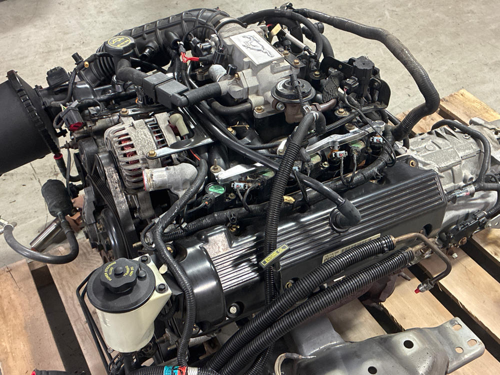2001 Ford Mustang GT 4.6 v8 Engine & 4r70 Automatic Trans 38k Miles 302
