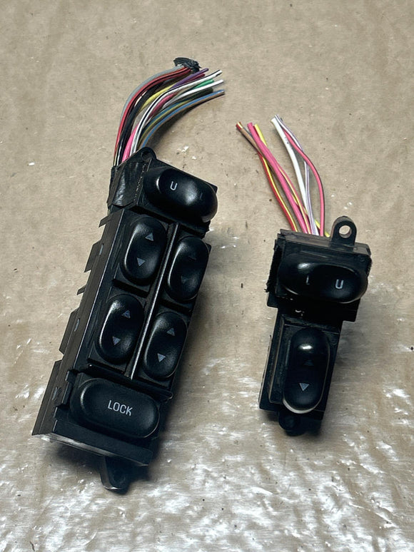 2003-04 Ford Mustang SVT Cobra Window Control Switches- CUT, for Convertible 235