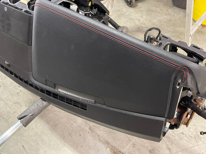 2018-23 Ford Mustang GT Premium Leather Dash- Red Stitching 310
