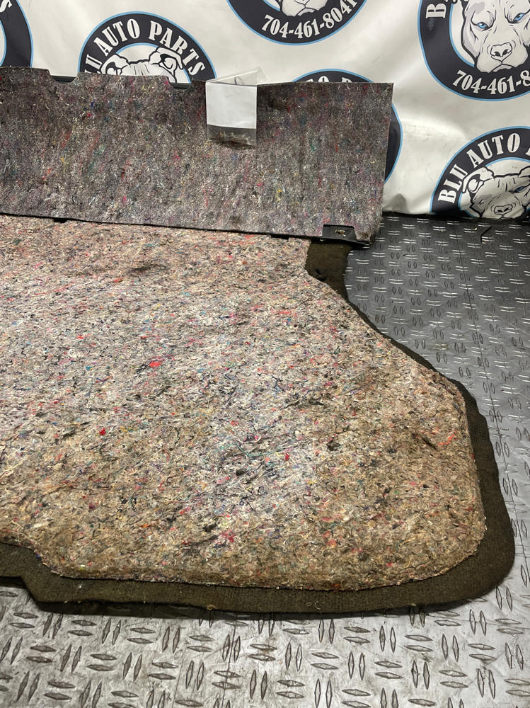 1987-93 Ford Mustang Black OEM Trunk Flooring/Spare Tire Mat- FOR HATCHBACK 289