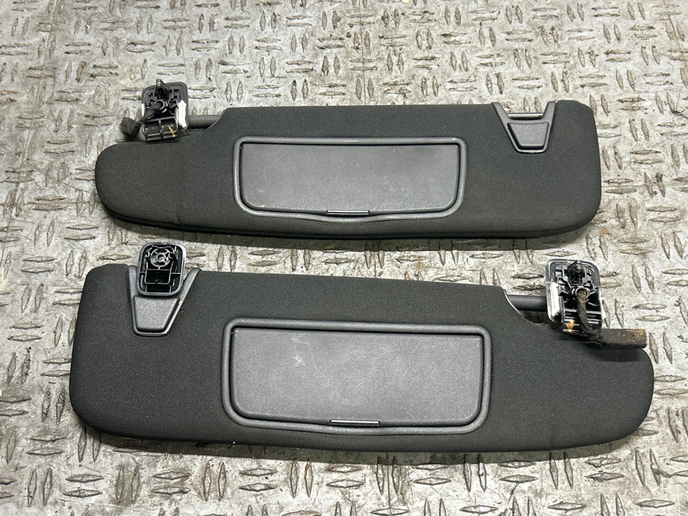 2015-17 Ford Mustang GT OEM Sunvisor Pair- FOR CONVERTIBLE 312
