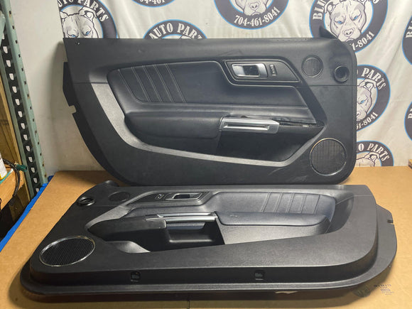 2018-23 Ford Mustang Door Panels Pair 62k Miles 217