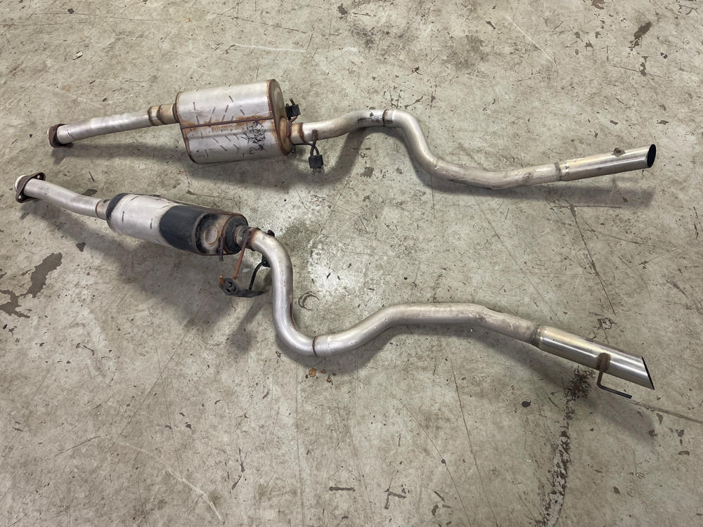 2003-04 Ford Mustang Mach One GT Flowmaster Cat Back Welded 19k Miles 296