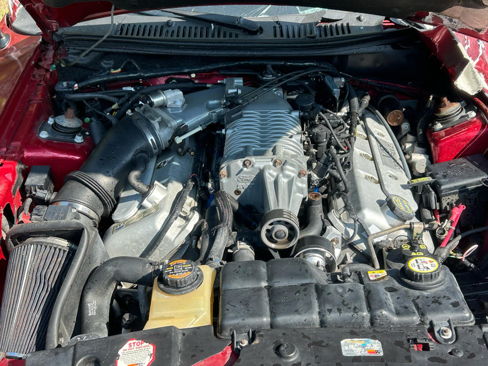 2004 Ford Mustang SVT Cobra Drivetrain 4.6 DOHC Supercharged Tremec T56 80K Mile