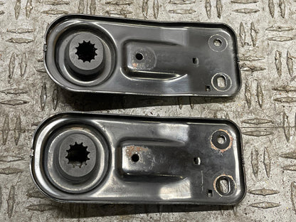 2015-17 Ford Mustang GT Upper Radiator Mounting Brackets Pair 312