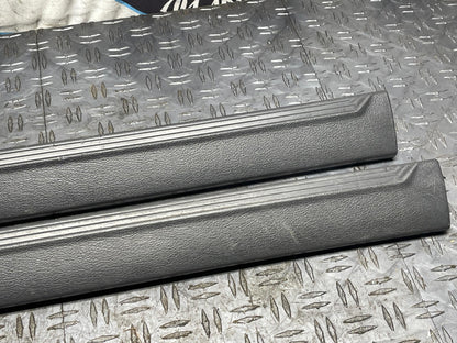 1999-04 Ford Mustang Roush GT Door Sills Pair- Dark Charcoal 293