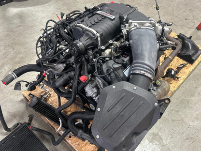 2015-17 Ford Mustang Supercharged Coyote 5.0 Engine 6r80 Transmission 61k Miles