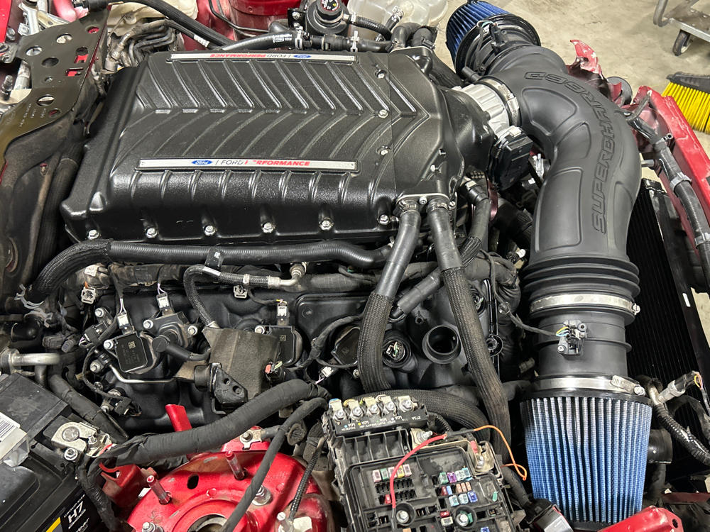 2024-27 Ford Mustang Gen 4 Coyote 5.0 Engine 10R80 & 3.0 Whipple 17k Miles 303
