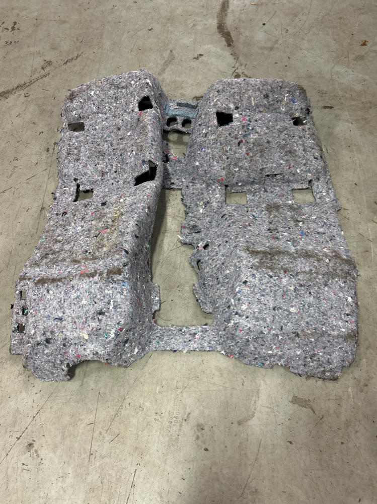 2015-17 Ford Mustang GT OEM Black Convertible Carpet 312