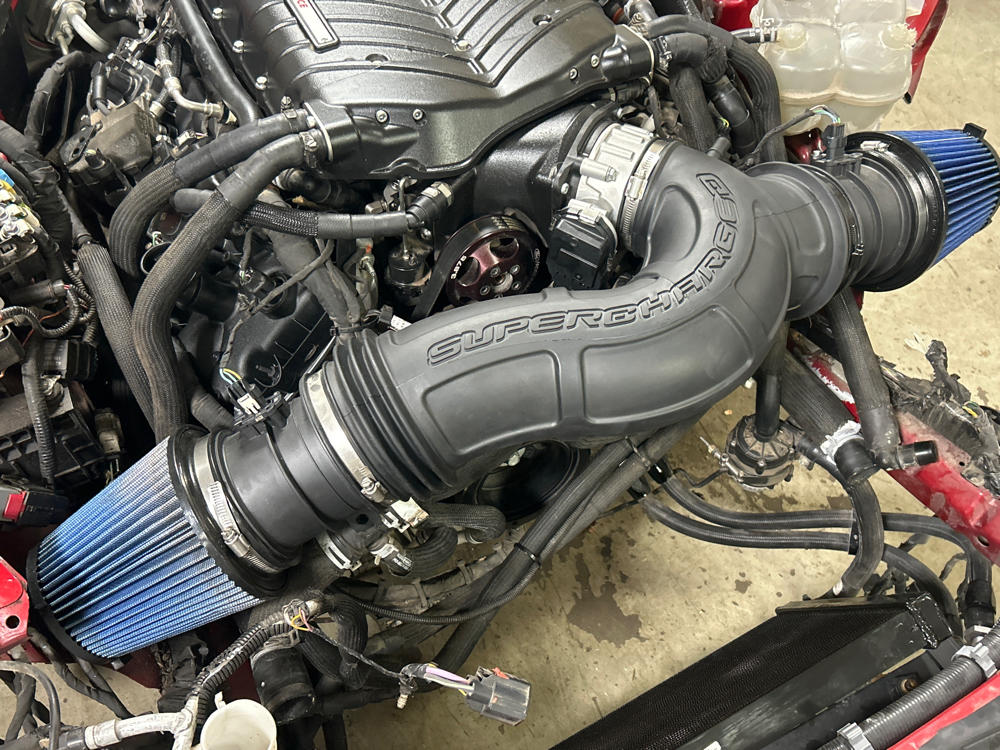 2024-27 Ford Mustang Gen 4 Coyote 5.0 Engine 10R80 & 3.0 Whipple 17k Miles 303