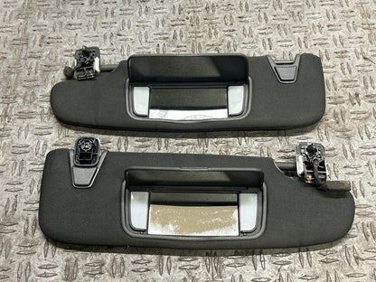 2015-17 Ford Mustang GT OEM Sunvisor Pair- FOR CONVERTIBLE 312