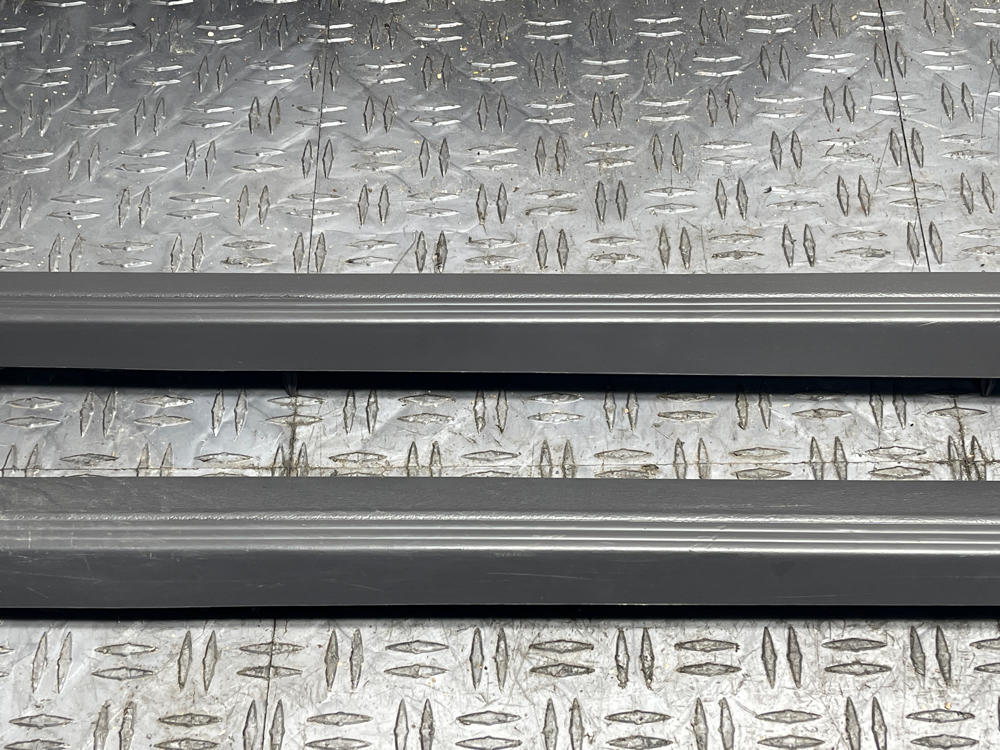 2003-04 Ford Mustang Mach One Inner Door Sills Pair- Dark Charcoal 19k Miles 296