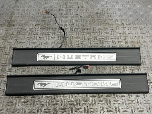 2015-17 Ford Mustang GT Illuminated Door Sills Pair 312