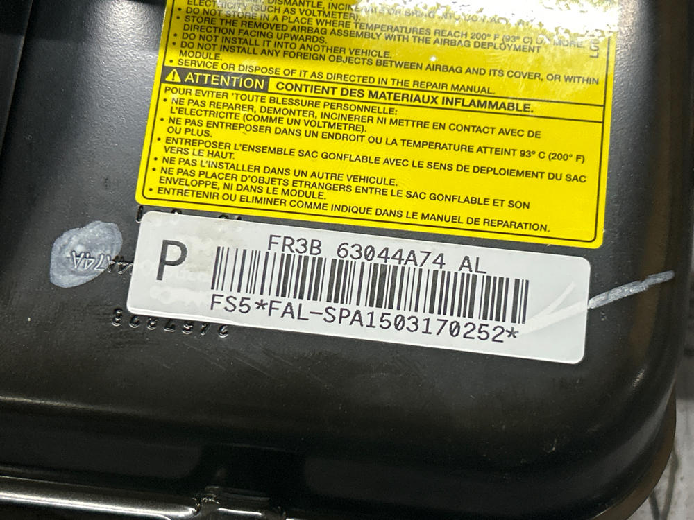 2015-17 Ford Mustang GT Passenger Side Upper Dash Trim (FR3B-63044A74-AL) 312