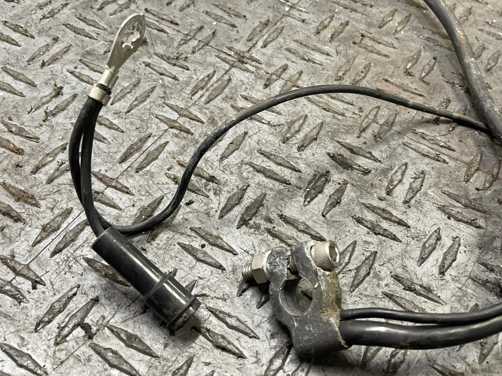 1987-93 Ford Mustang Negative Battery Terminal w/ Cable 289