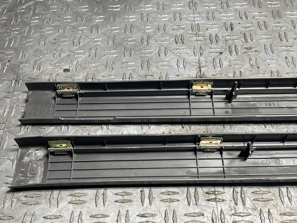 2003-04 Ford Mustang Mach One Inner Door Sills Pair- Dark Charcoal 19k Miles 296