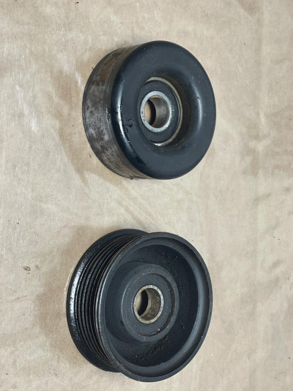 1999-01 SVT Cobra Idler Pulley Pair- 1 ribbed, 1 smooth 234