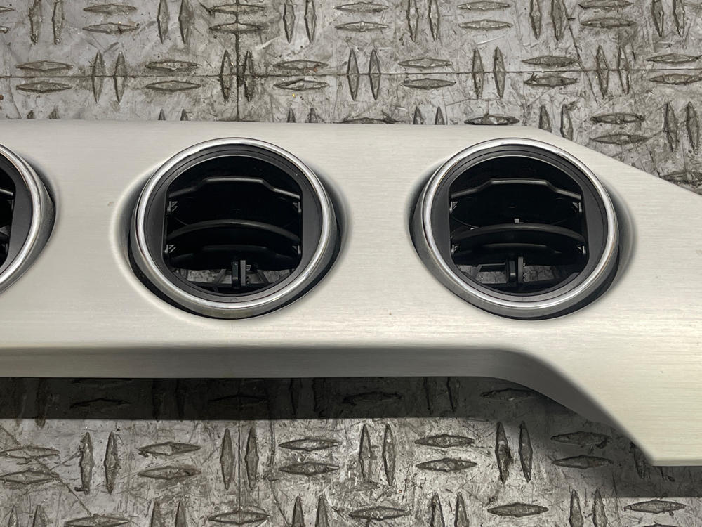 2015-17 Ford Mustang GT OEM Dash Trim & HVAC Vents- Base Model, Silver 312