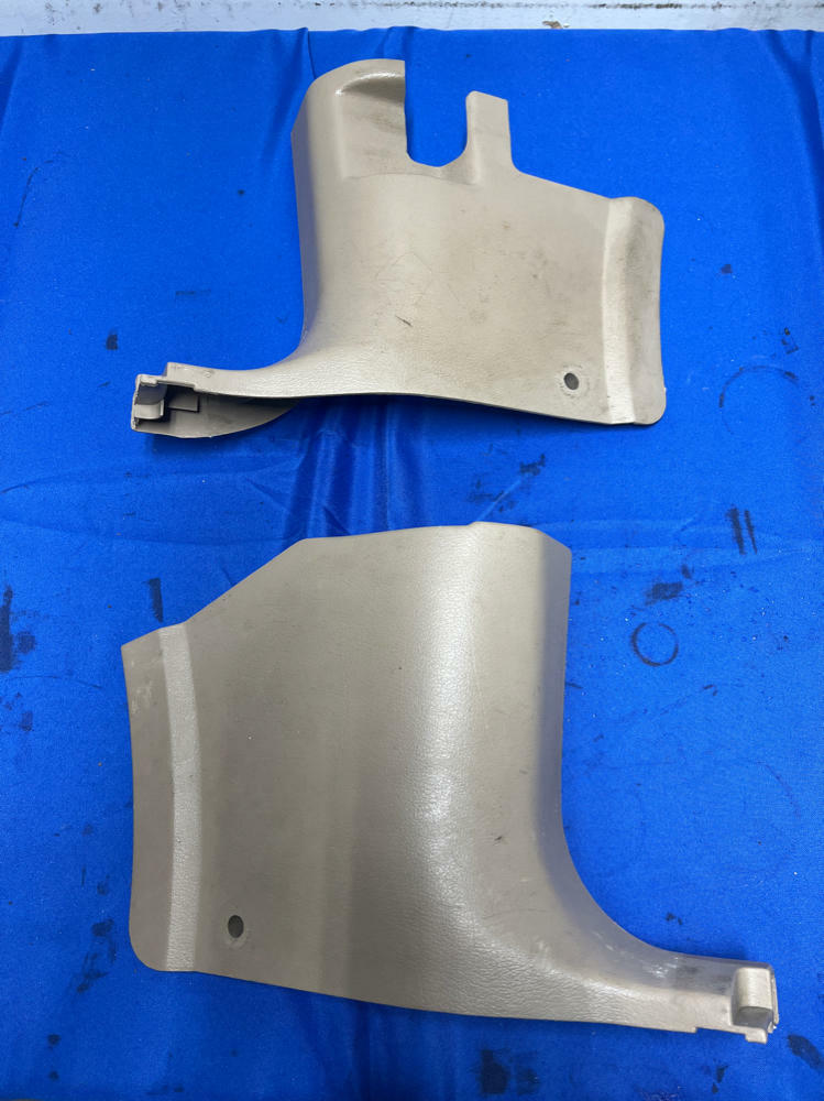 1999-04 Ford Mustang Parchment Kick Panels ECU Cover NP