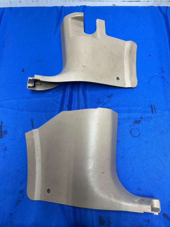 1999-04 Ford Mustang Parchment Kick Panels ECU Cover NP