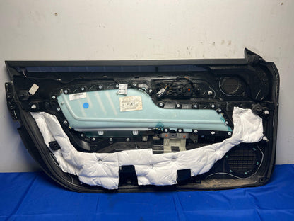 2015-23 Ford Mustang Black Leather Passenger Door Panel 154