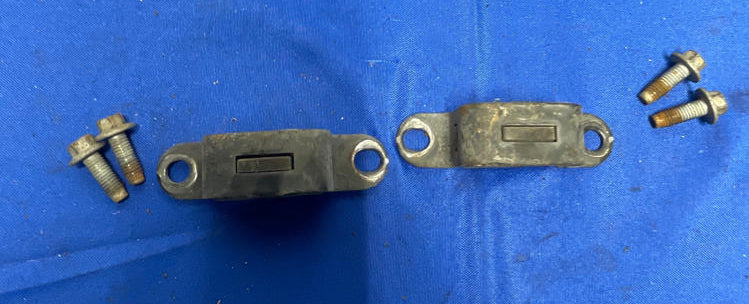 2003-04 Ford Mustang SVT Cobra Rear Exhaust Mount Brackets 166