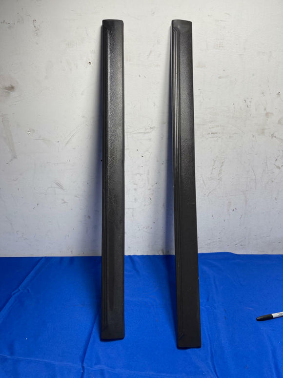 1999-04 Ford Mustang GT Dark Charcoal Door Sills Pair 4.6 V8 177