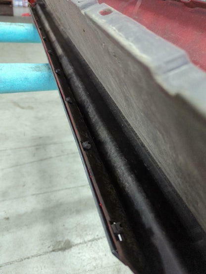 1999-04 Ford Mustang GT V8 Torch Red Side Skirts 170