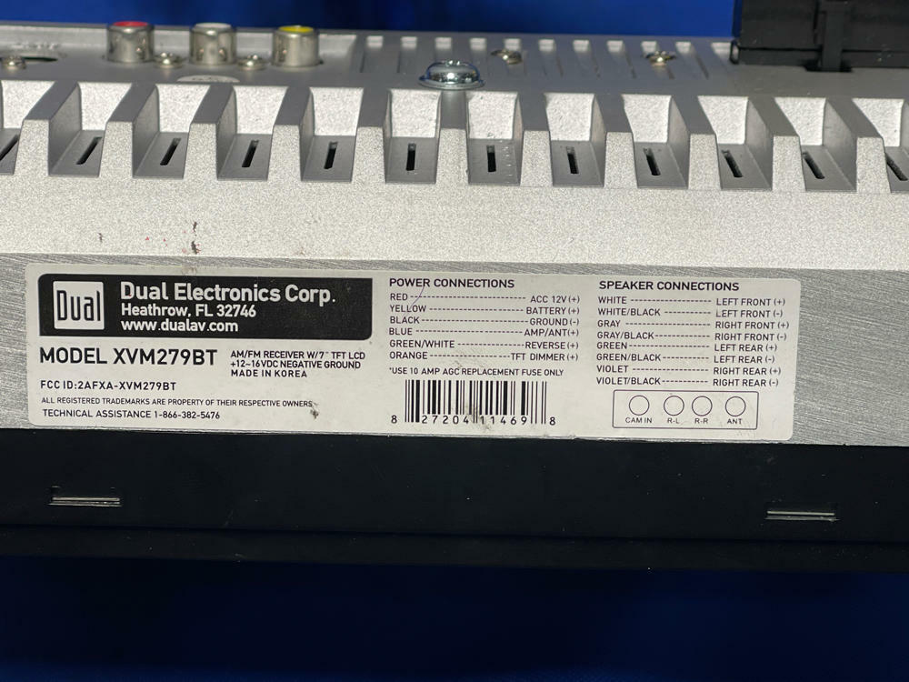 Dual Media Player XVM279BT