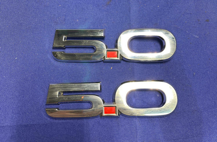 2015-17 Ford Mustang Fender 5.0 Badges 172