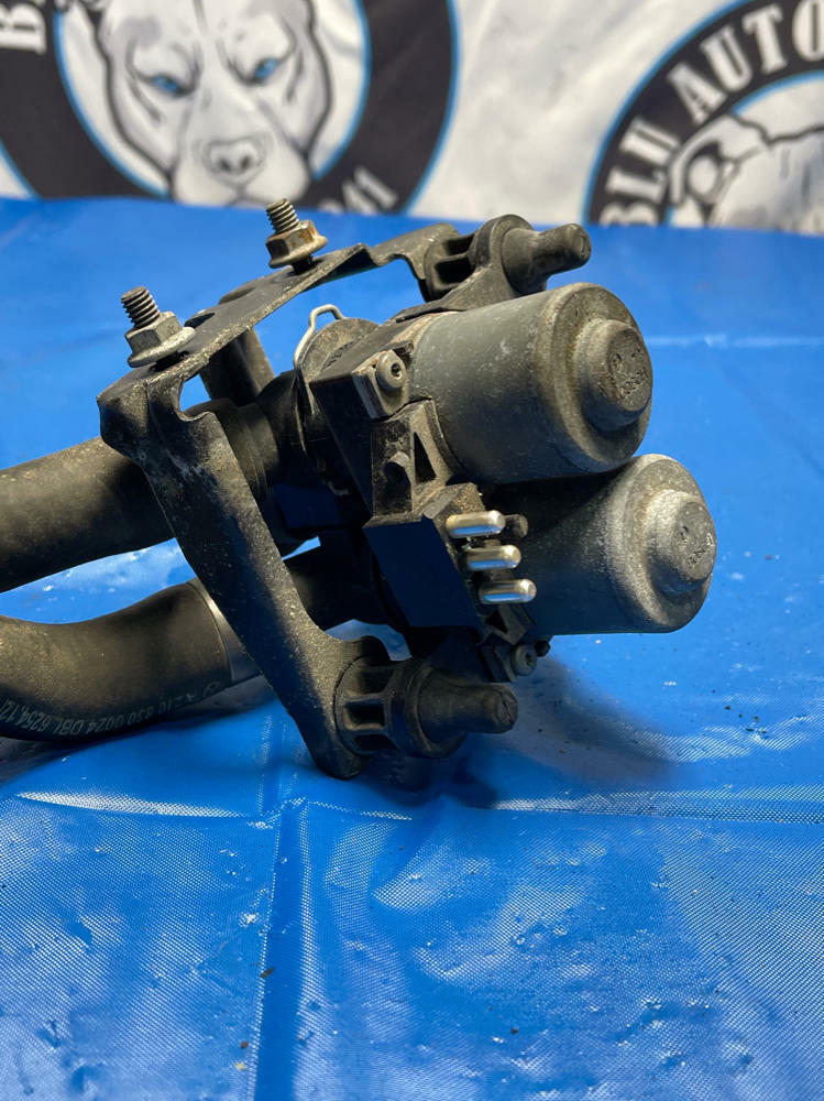 1999-02 Merecedes E55 AMG W210 Coolant Control Valve & Hoses 156