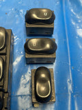 2003-04 Ford Mustang SVT Cobra Convertible Window Control Switch Panels Pair 186