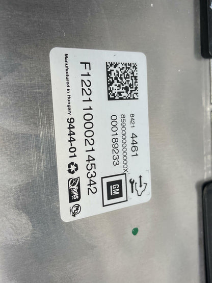 2018-23 Chevrolet Camaro ZL1 Active Suspension Control Module 169