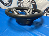 2015-23 Ford Mustang GT Steering Wheel w/ Shift Paddles Leather 190