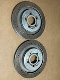 2015-23 Ford Mustang Rear Brake Rotors Pair 195